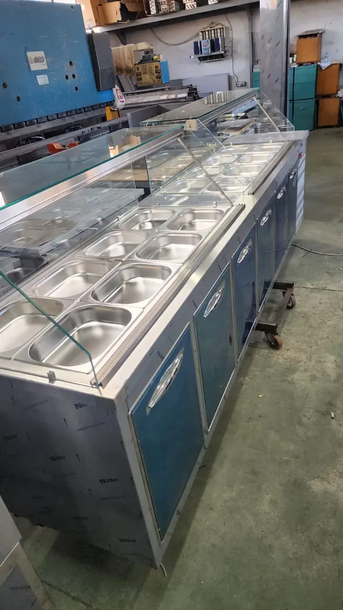 Frigorifer fast-foodi me 2 funksione te prodhuar ne KRISTEG INOX (Shtator 2025) – foto 2
