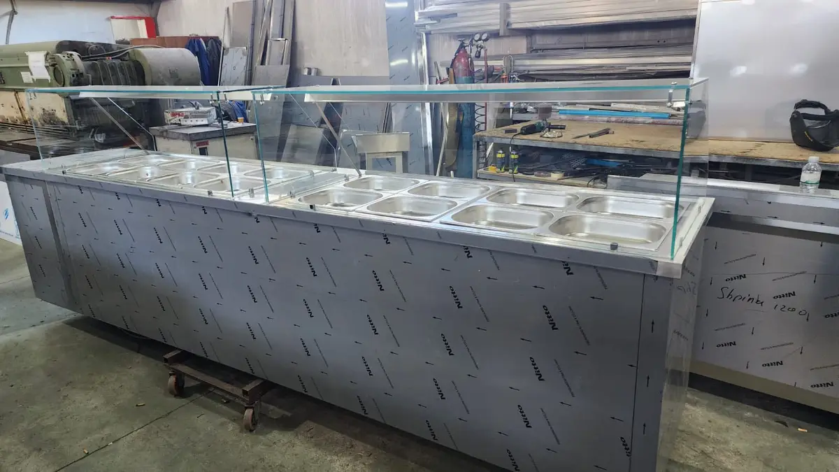 Frigorifer fast-foodi me 2 funksione te prodhuar ne KRISTEG INOX (Shtator 2025) – foto 3