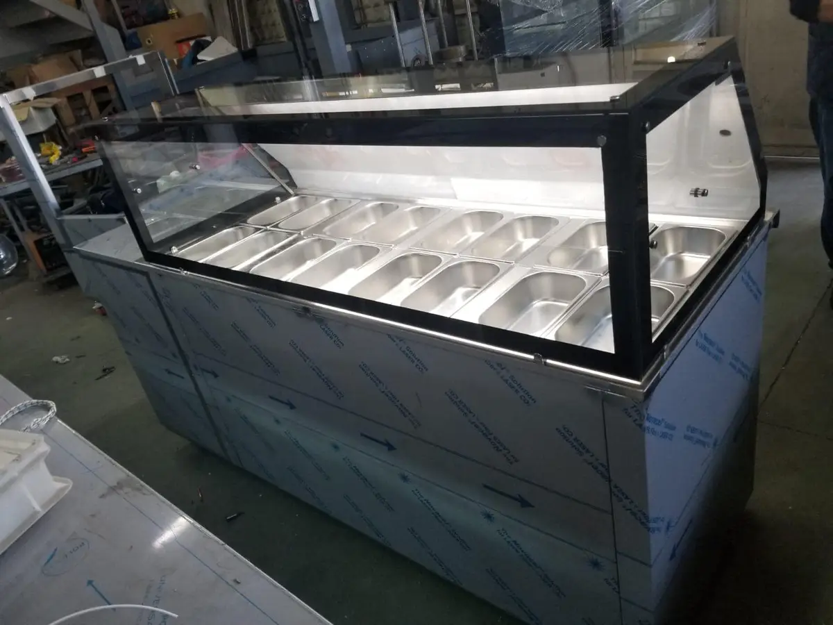 Frigorifer ftohes per Fast-Food me 2 funksione