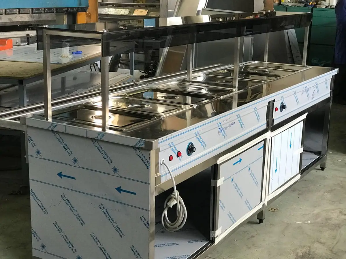 Self-service me ftohje dhe ngrohje per vetesherbim ne nje nga hotelet – foto 2